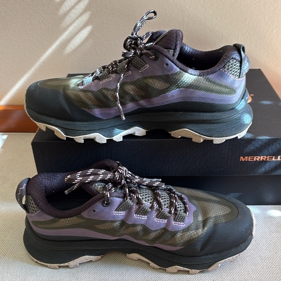 Like New! Merrell Moab Speed, Size 6, color Lichen. Worn Once!. In original box. - Picture 12 of 16